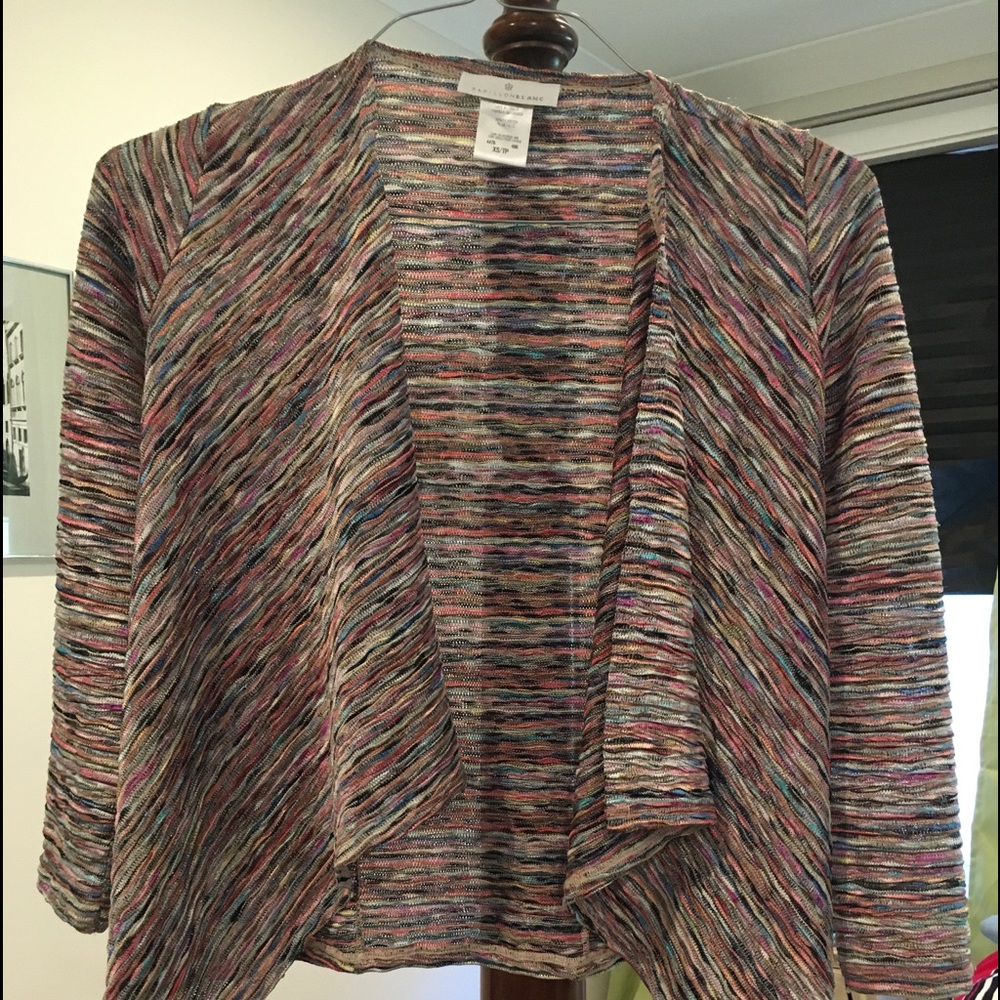 Multi color lightweight sweater